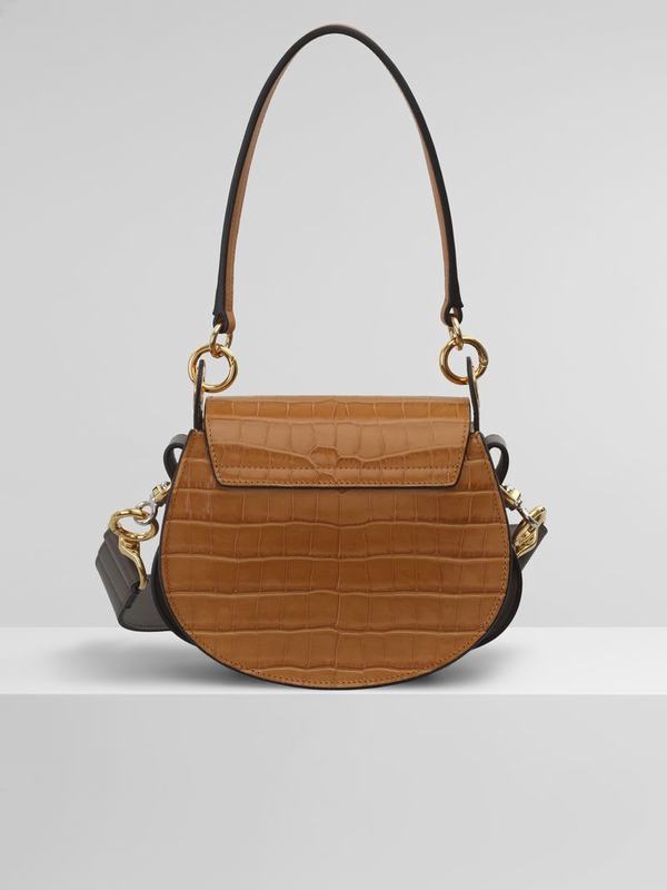 Chloé Bolsos Mujer Tess Marrones Suede UZSV83607